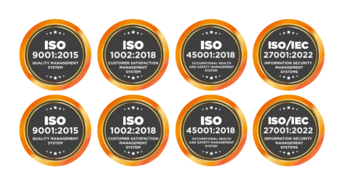 ISO certificates
